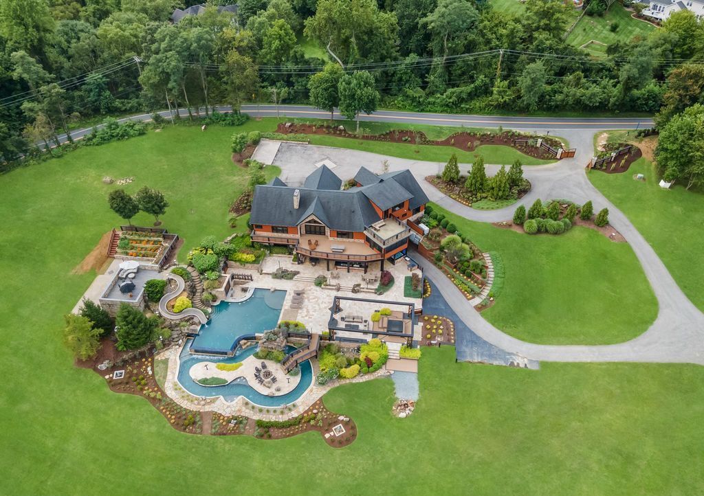 Luxurious Resort Style Living in Maryland Home on 10 Private Acres with Horse Pastures For Sale at 3.85 Million 55