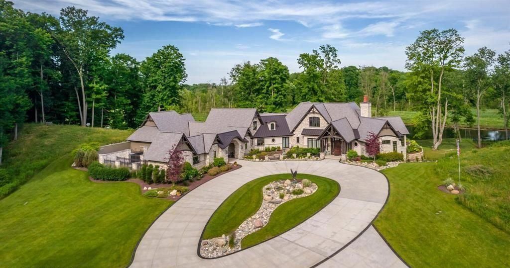 Luxury Ranch Style Estate with Business Potential in Michigan Priced at 6.5 Million 1