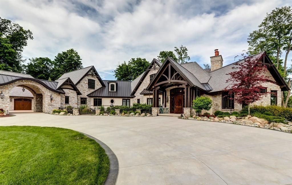 Luxury Ranch Style Estate with Business Potential in Michigan Priced at 6.5 Million 2