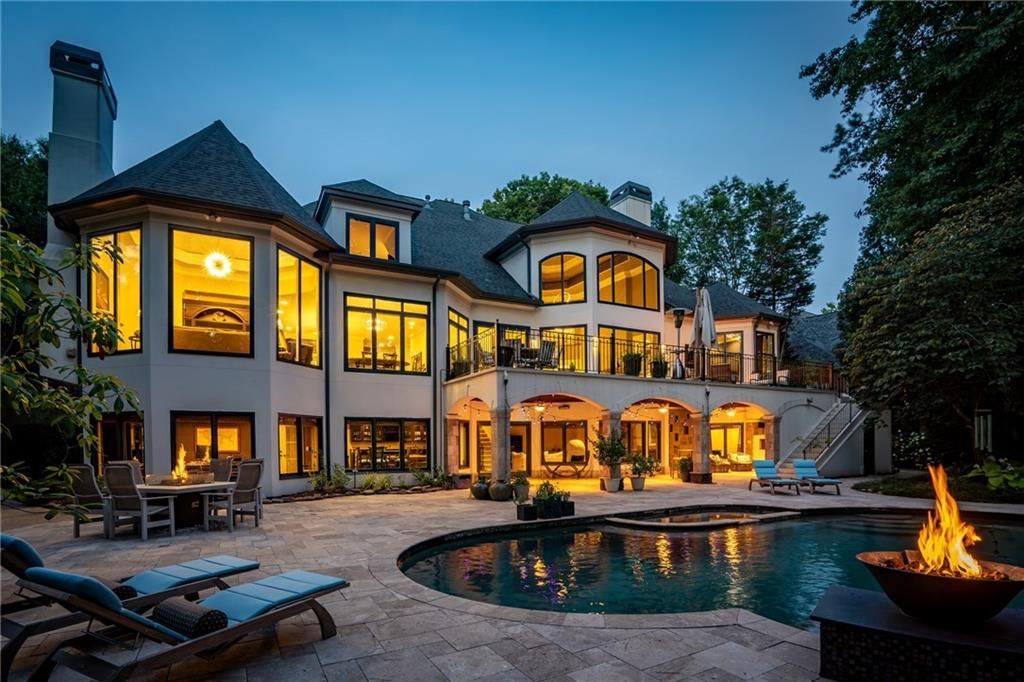 Magnificent One of a Kind European Style Home Blending Sophistication and Tranquility Asking 2975000 in Georgia 57