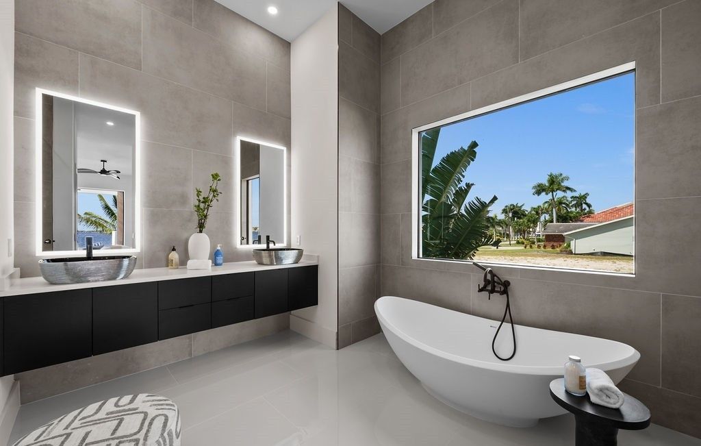 Stunning 7.9 Million Contemporary Riverfront Estate in Cape Coral with Full Home Automation and Direct Gulf Access 16