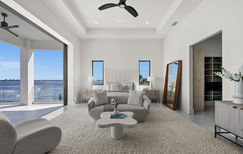 Stunning 7.9 Million Contemporary Riverfront Estate in Cape Coral with Full Home Automation and Direct Gulf Access 22