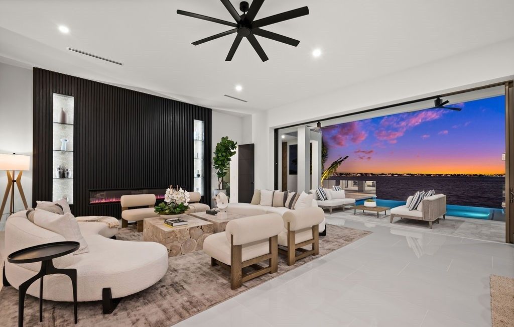 Stunning 7.9 Million Contemporary Riverfront Estate in Cape Coral with Full Home Automation and Direct Gulf Access 29
