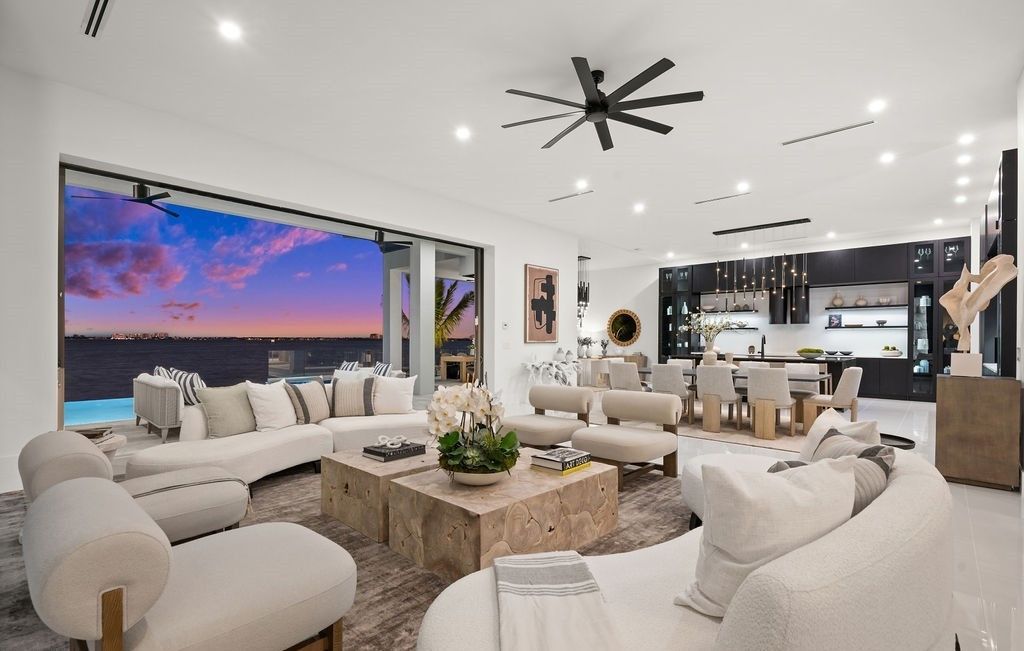 Stunning 7.9 Million Contemporary Riverfront Estate in Cape Coral with Full Home Automation and Direct Gulf Access 30