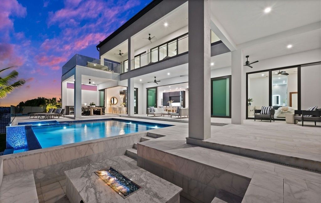 Stunning 7.9 Million Contemporary Riverfront Estate in Cape Coral with Full Home Automation and Direct Gulf Access 31