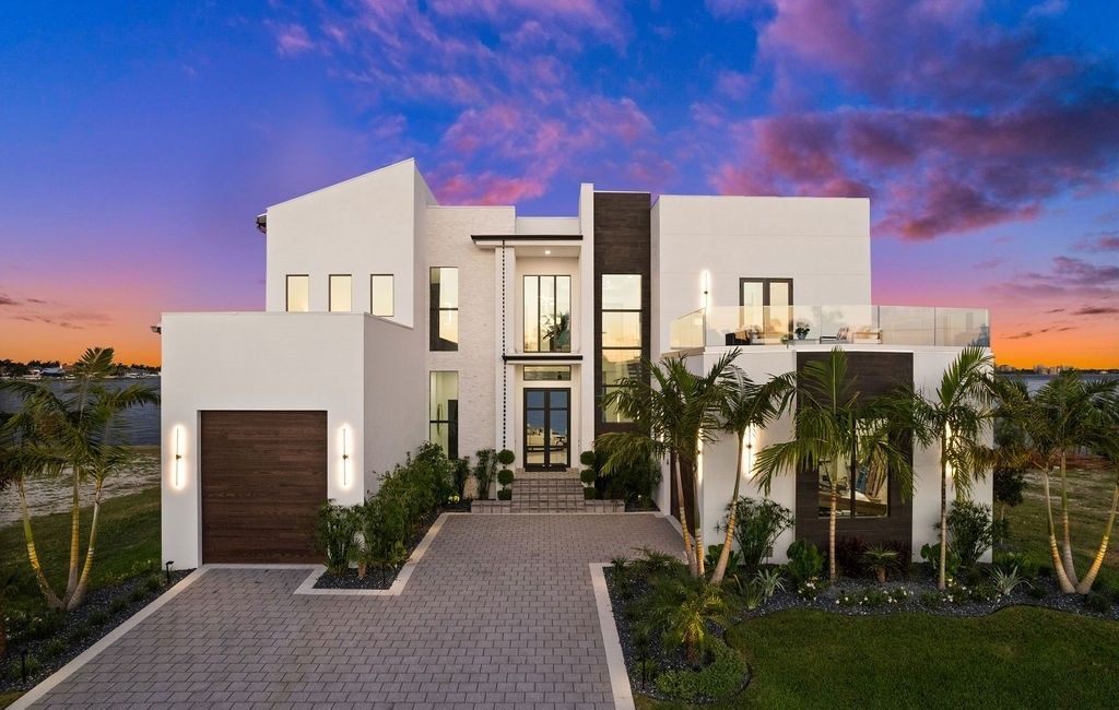 Stunning 7.9 Million Contemporary Riverfront Estate in Cape Coral with Full Home Automation and Direct Gulf Access 34