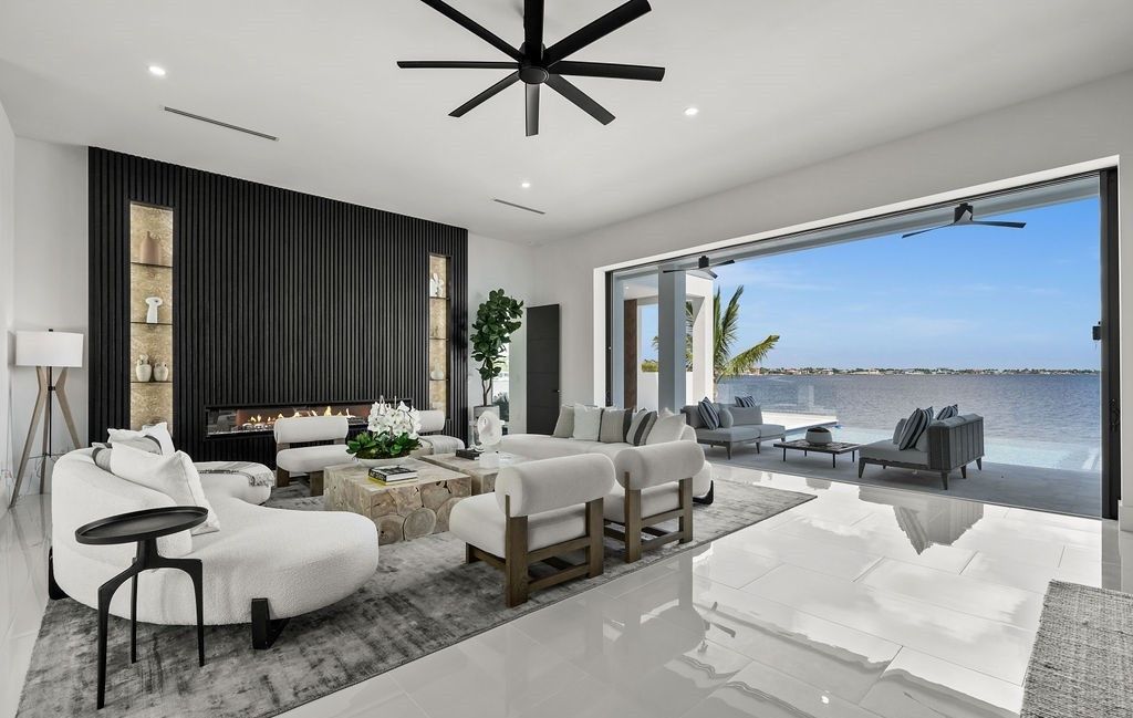 Stunning 7.9 Million Contemporary Riverfront Estate in Cape Coral with Full Home Automation and Direct Gulf Access 6