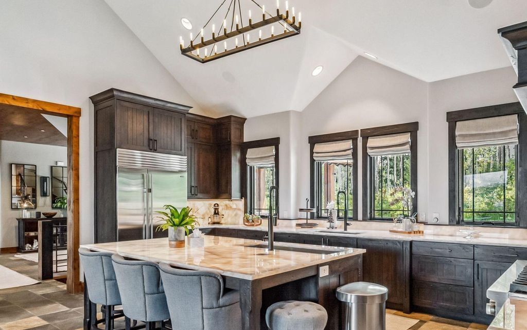 Stunning Colorado Mountain Home Beautifully Remodeled with Serene Views and Seclusion Listed at 8.9 Million 14