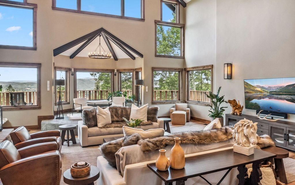Stunning Colorado Mountain Home Beautifully Remodeled with Serene Views and Seclusion Listed at 8.9 Million 4