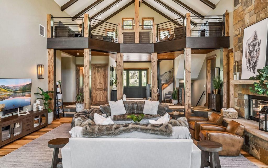 Stunning Colorado Mountain Home Beautifully Remodeled with Serene Views and Seclusion Listed at 8.9 Million 5
