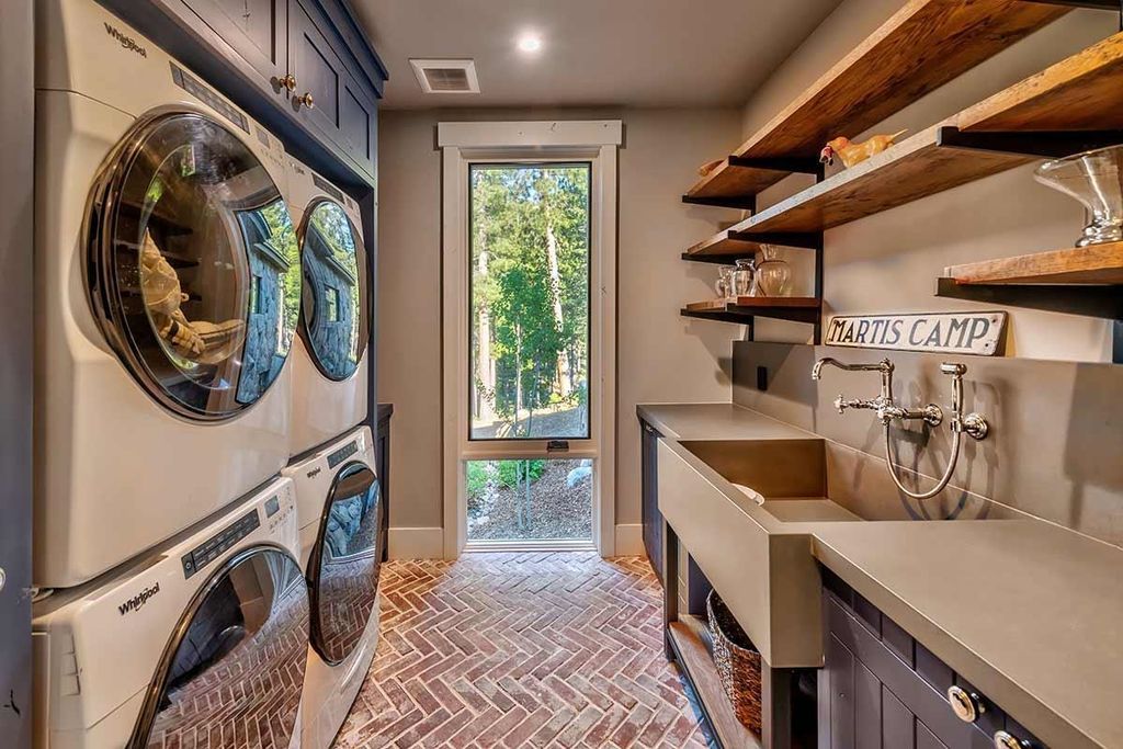 Tahoes Premier Mountain Farmhouse Estate Blending High End Living with Natural Serenity Priced at 13995000 19