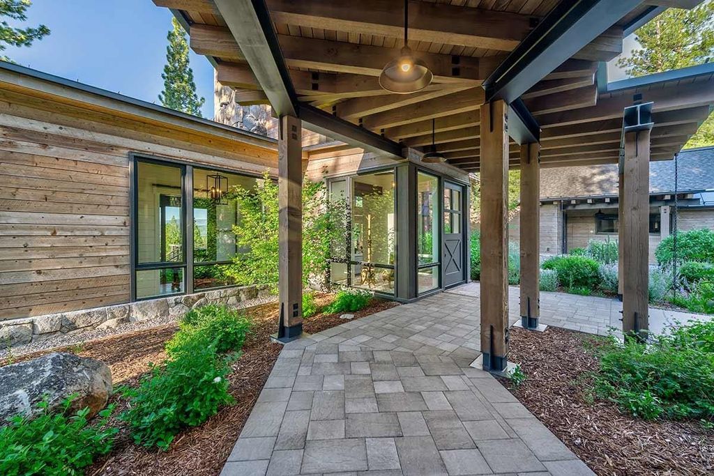 Tahoes Premier Mountain Farmhouse Estate Blending High End Living with Natural Serenity Priced at 13995000 20