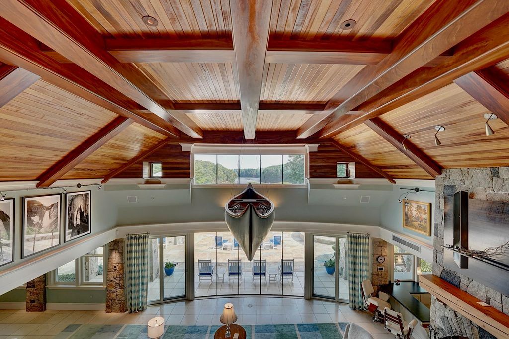 Villa Como Luxurious Estate Blending Elegant Living with Natural Beauty in New Hampshire Asking 10.95 Million 13