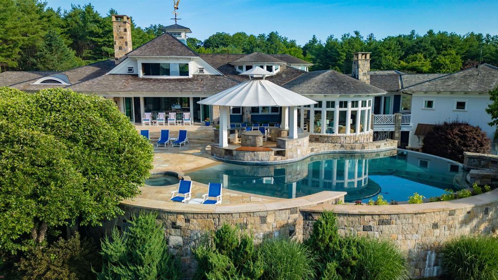 Villa Como Luxurious Estate Blending Elegant Living with Natural Beauty in New Hampshire Asking 10.95 Million 2
