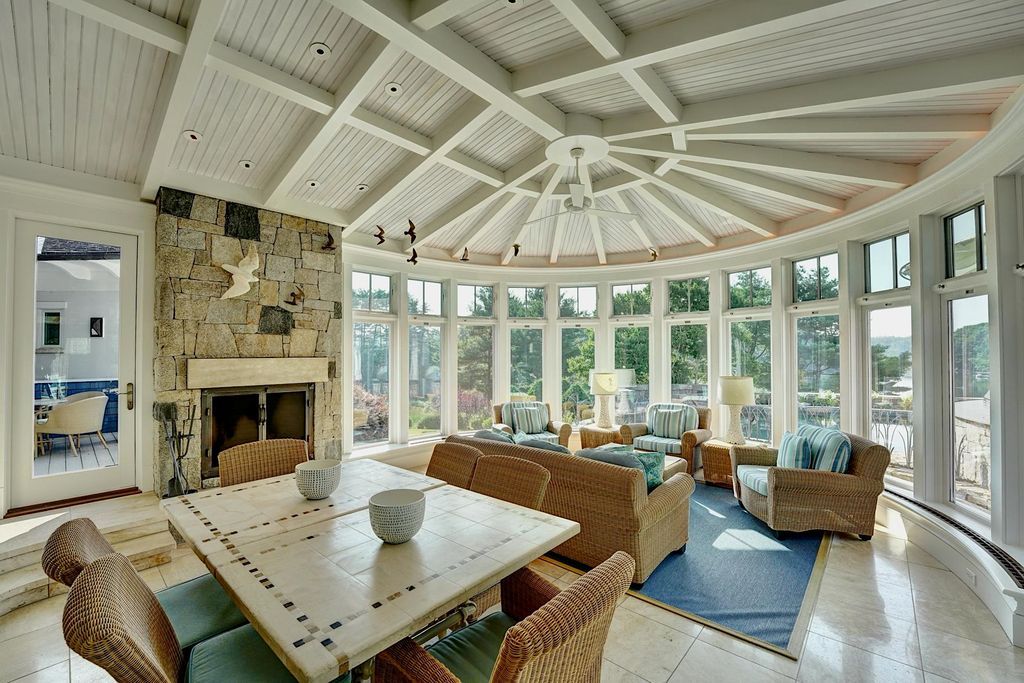 Villa Como Luxurious Estate Blending Elegant Living with Natural Beauty in New Hampshire Asking 10.95 Million 21