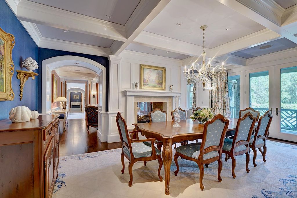 Villa Como Luxurious Estate Blending Elegant Living with Natural Beauty in New Hampshire Asking 10.95 Million 23