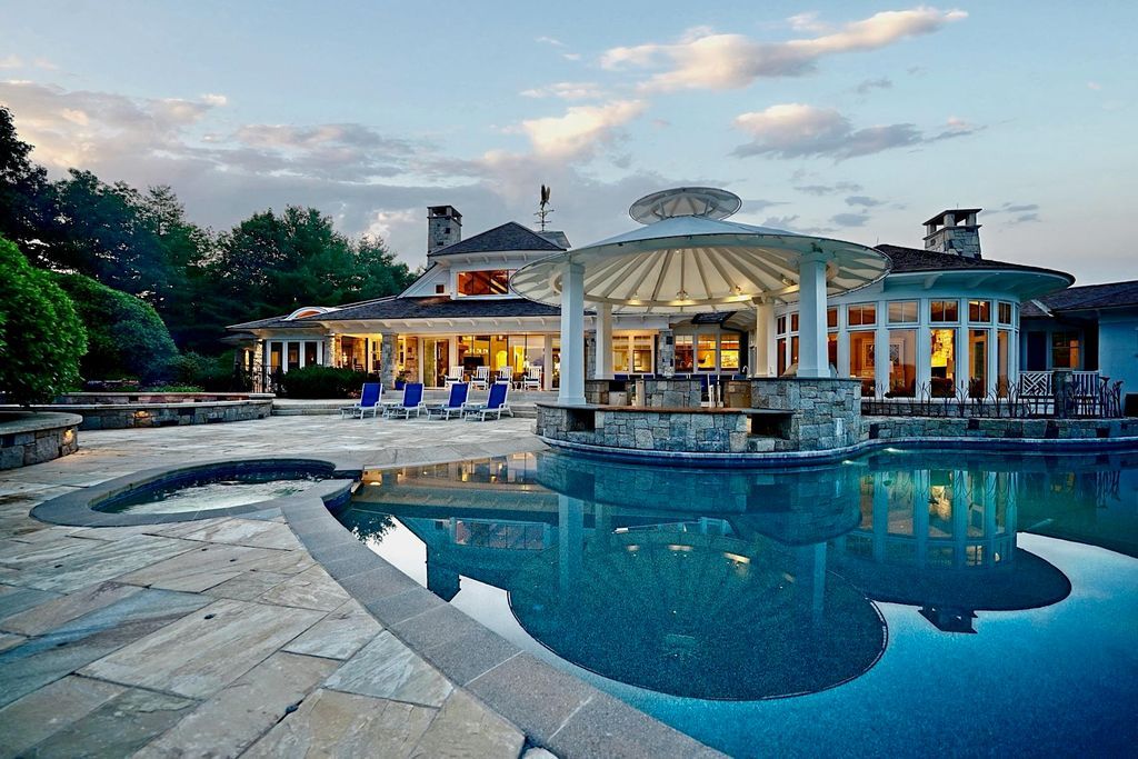 Villa Como Luxurious Estate Blending Elegant Living with Natural Beauty in New Hampshire Asking 10.95 Million 7