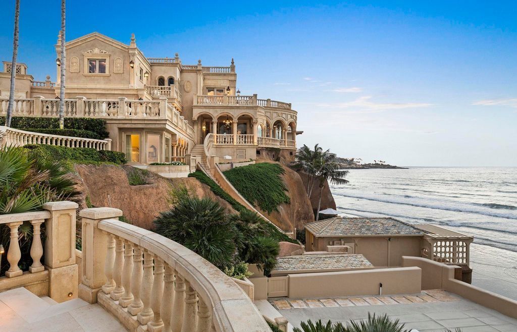 Californias Crown Jewel La Jollas Iconic Sand Castle Estate with Exclusive Private Beach Lists for 108 Million 17