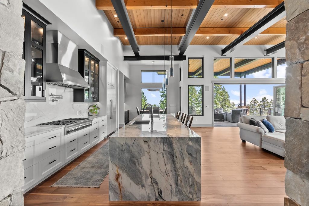 Contemporary Elegance Meets Natural Beauty Evergreen Colorado Home Asks 5.3 Million 11