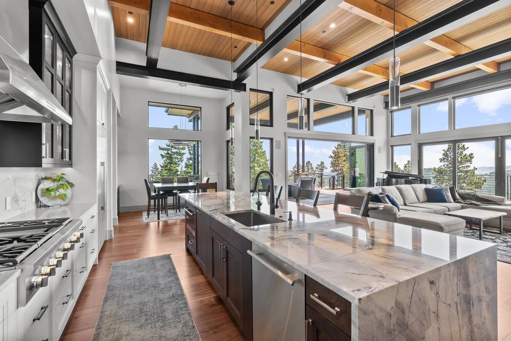 Contemporary Elegance Meets Natural Beauty Evergreen Colorado Home Asks 5.3 Million 16