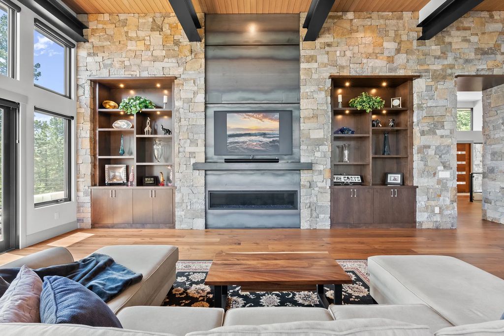 Contemporary Elegance Meets Natural Beauty Evergreen Colorado Home Asks 5.3 Million 4