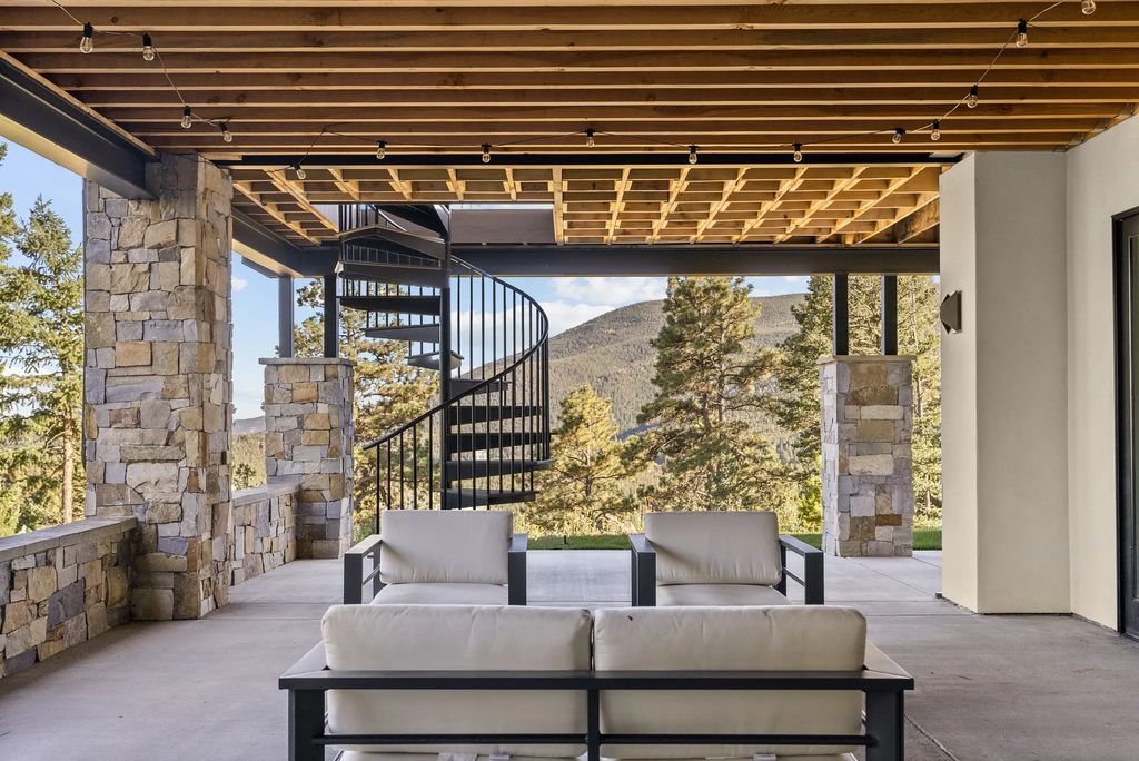 Contemporary Elegance Meets Natural Beauty Evergreen Colorado Home Asks 5.3 Million 44