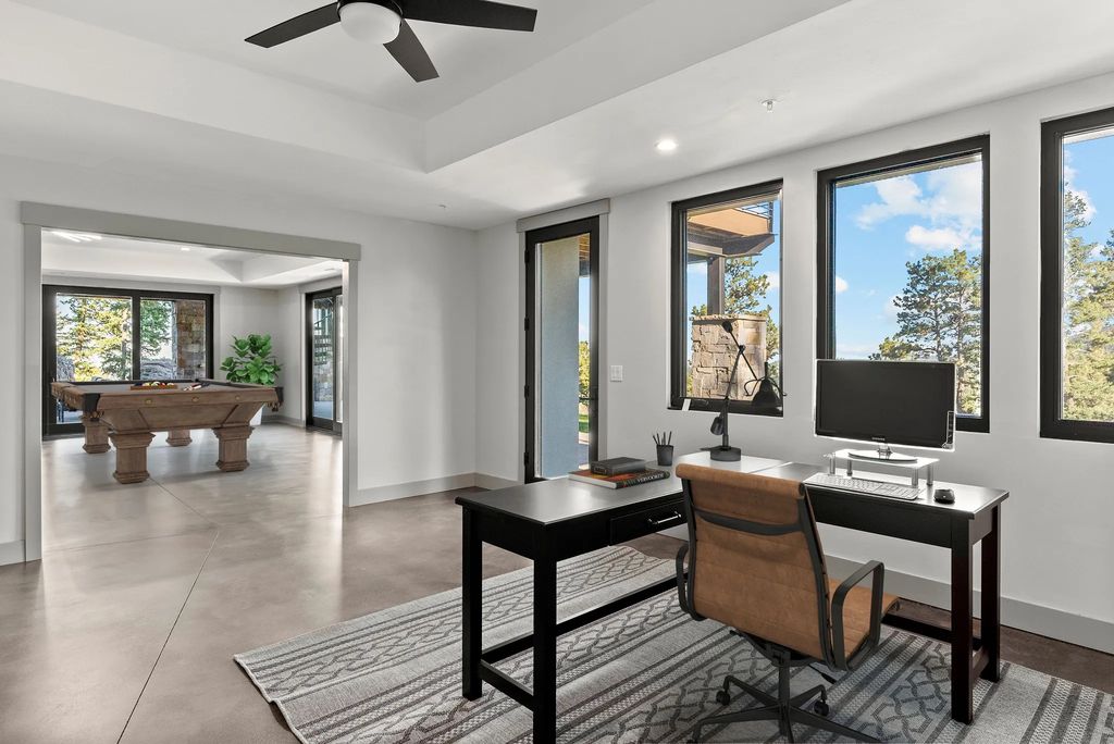Contemporary Elegance Meets Natural Beauty Evergreen Colorado Home Asks 5.3 Million 52
