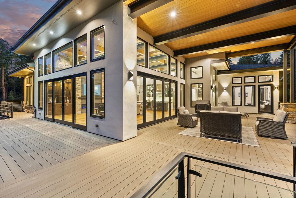 Contemporary Elegance Meets Natural Beauty Evergreen Colorado Home Asks 5.3 Million 59
