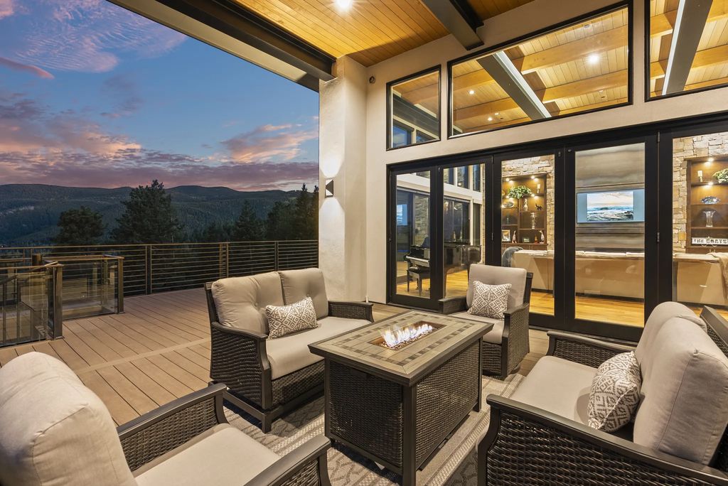 Contemporary Elegance Meets Natural Beauty Evergreen Colorado Home Asks 5.3 Million 61