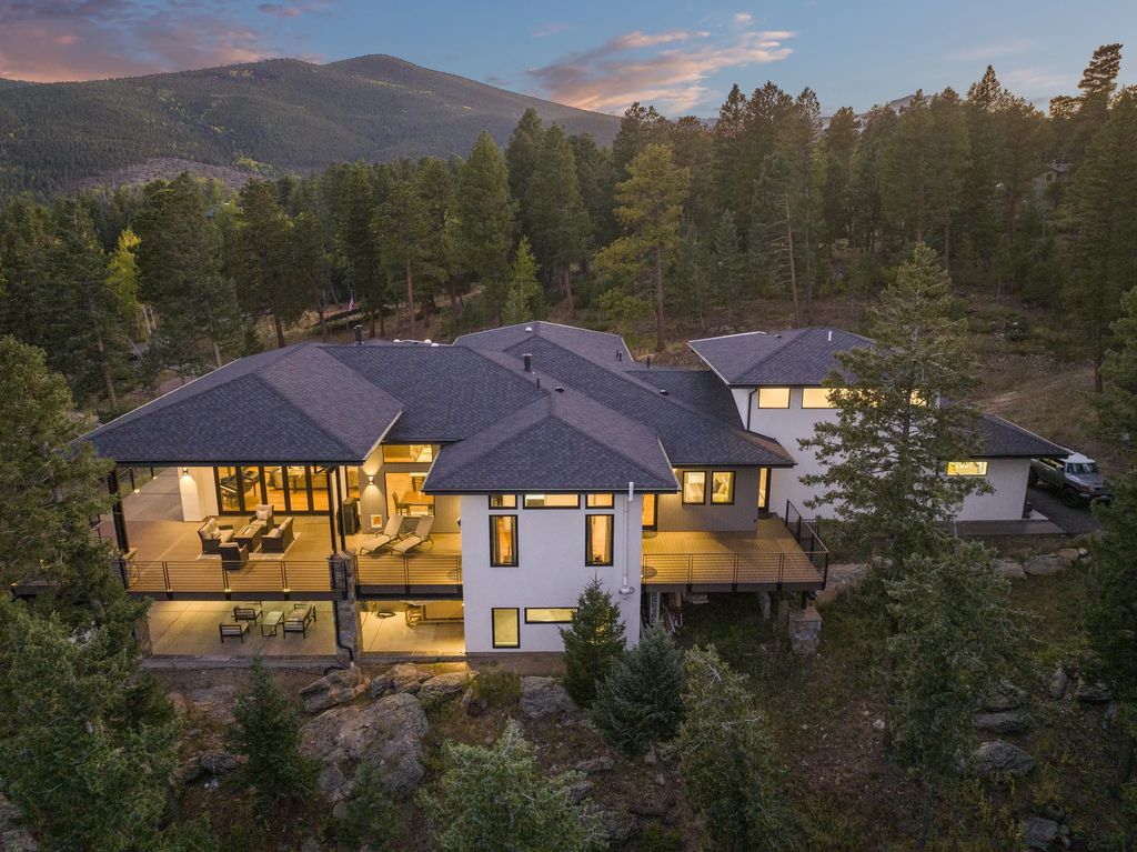 Contemporary Elegance Meets Natural Beauty Evergreen Colorado Home Asks 5.3 Million 65