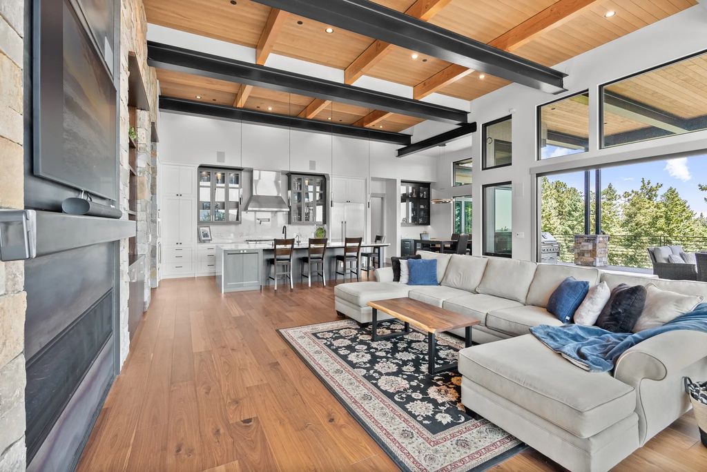 Contemporary Elegance Meets Natural Beauty Evergreen Colorado Home Asks 5.3 Million 7