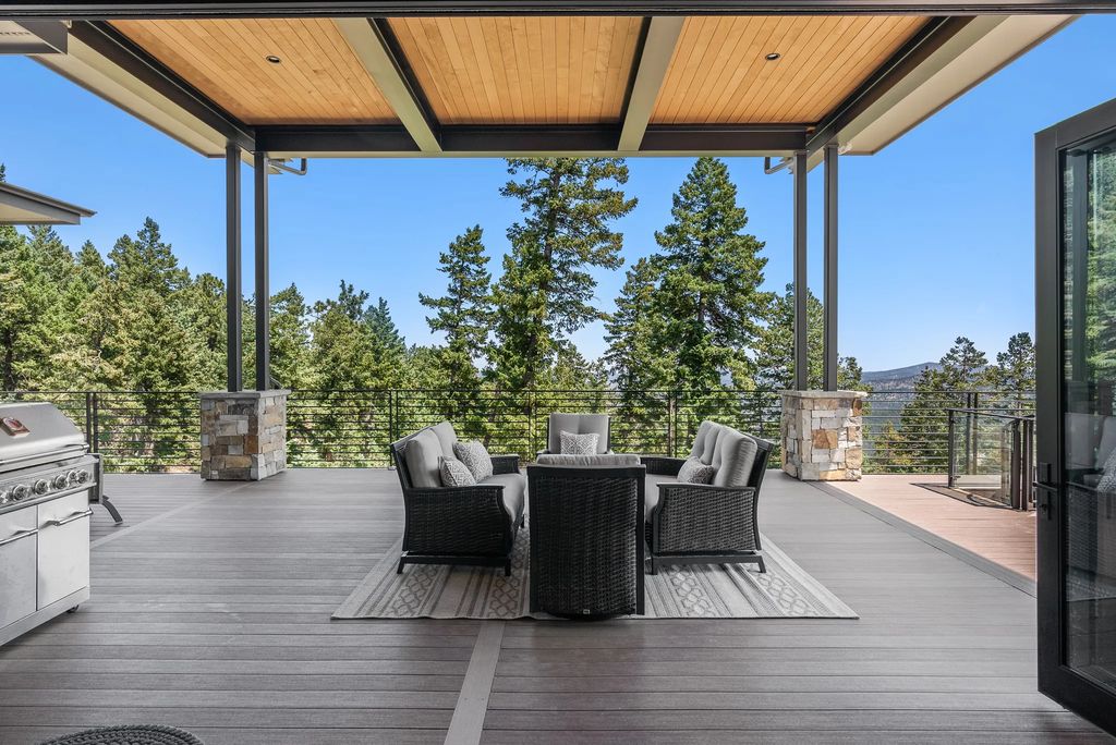 Contemporary Elegance Meets Natural Beauty Evergreen Colorado Home Asks 5.3 Million 8