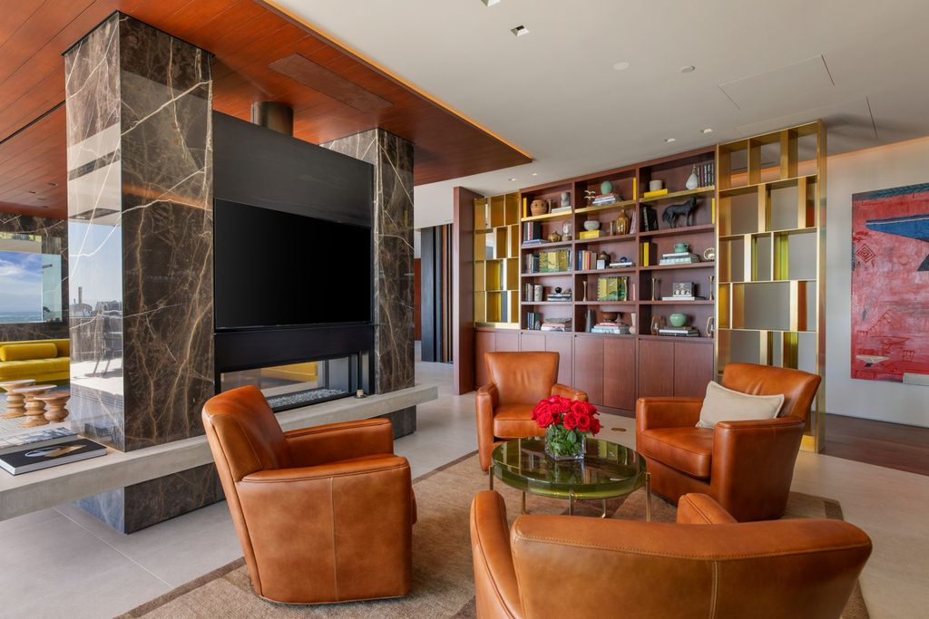 Exclusive Gated Contemporary Masterpiece Offering 360 Degree Views from Beverly Hills Asking 34995000 13