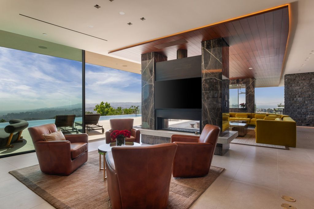 Exclusive Gated Contemporary Masterpiece Offering 360 Degree Views from Beverly Hills Asking 34995000 14