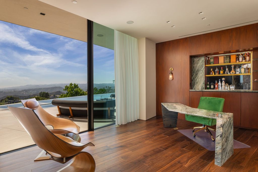 Exclusive Gated Contemporary Masterpiece Offering 360 Degree Views from Beverly Hills Asking 34995000 15