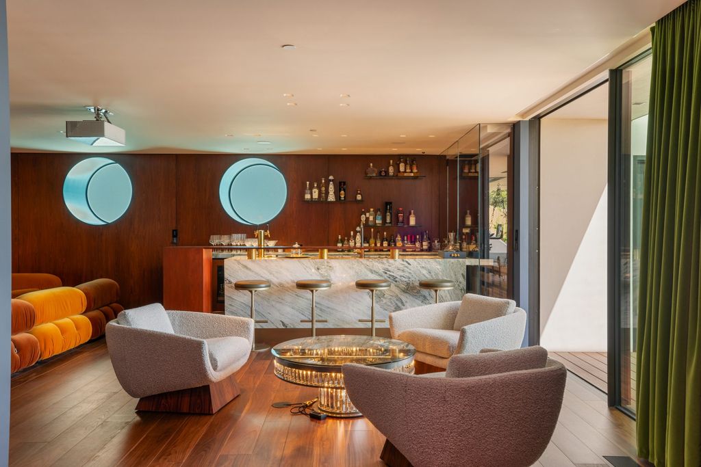 Exclusive Gated Contemporary Masterpiece Offering 360 Degree Views from Beverly Hills Asking 34995000 30