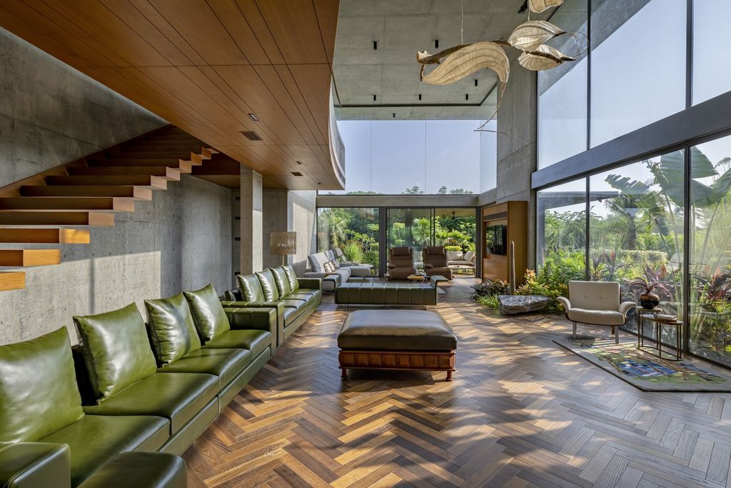 Forest of Joy House in India by Hiren Patel Architects 26