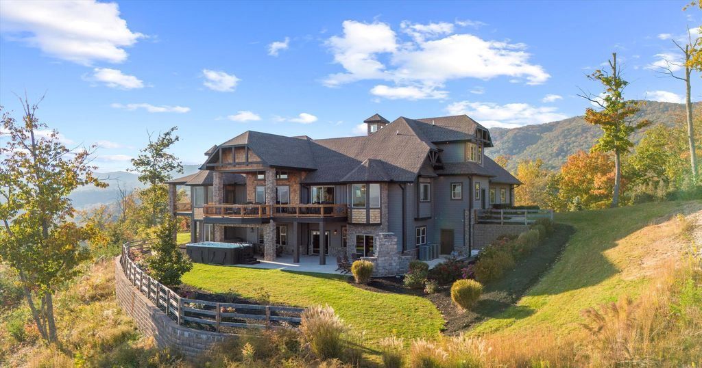 Grand Mountain Home with Unparalleled East Tennessee Views Available for 3.65 Million 1