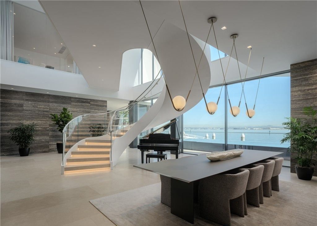 Iconic Masterpiece at The Point Offering Unobstructed Panoramic Views of San Diego Bay Priced at 43 Million 16