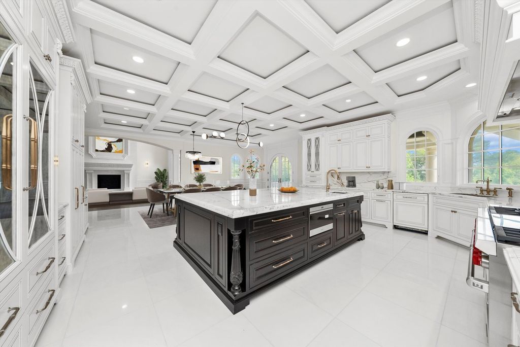 Inviting and Luxurious Custom Built Estate in Illinois with Timeless Architectural Details Listed for 6 10