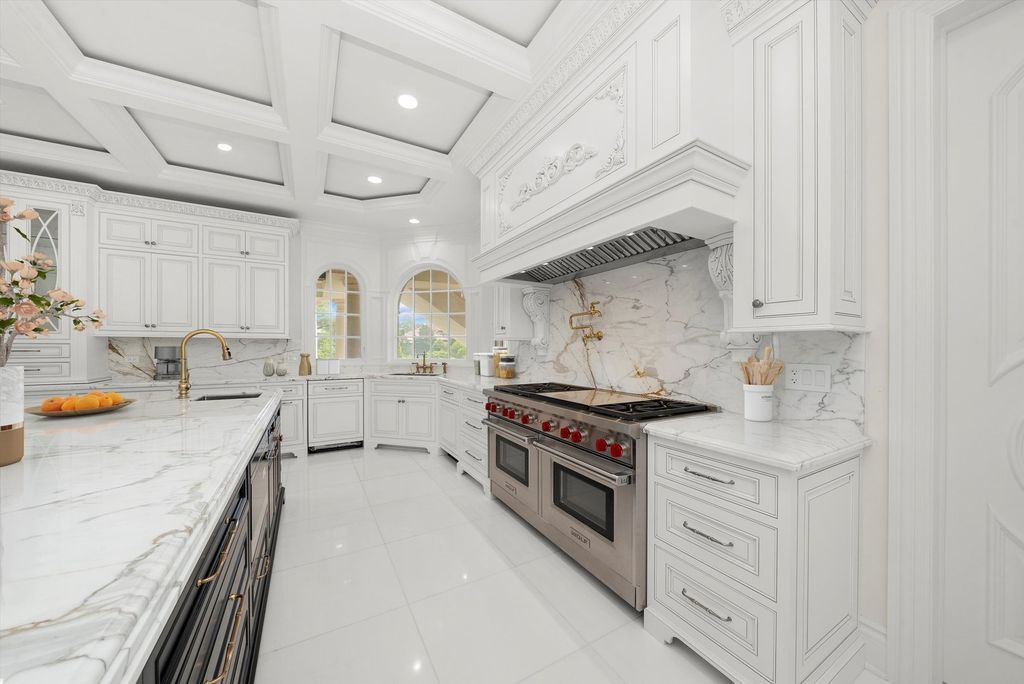 Inviting and Luxurious Custom Built Estate in Illinois with Timeless Architectural Details Listed for 6 12