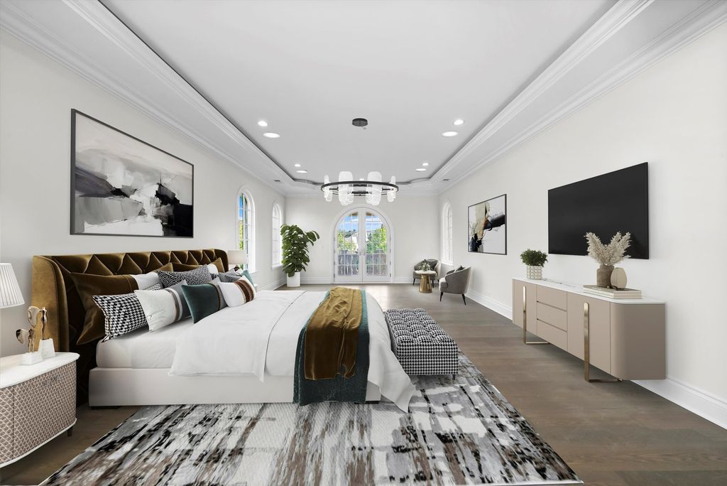 Inviting and Luxurious Custom Built Estate in Illinois with Timeless Architectural Details Listed for 6 31
