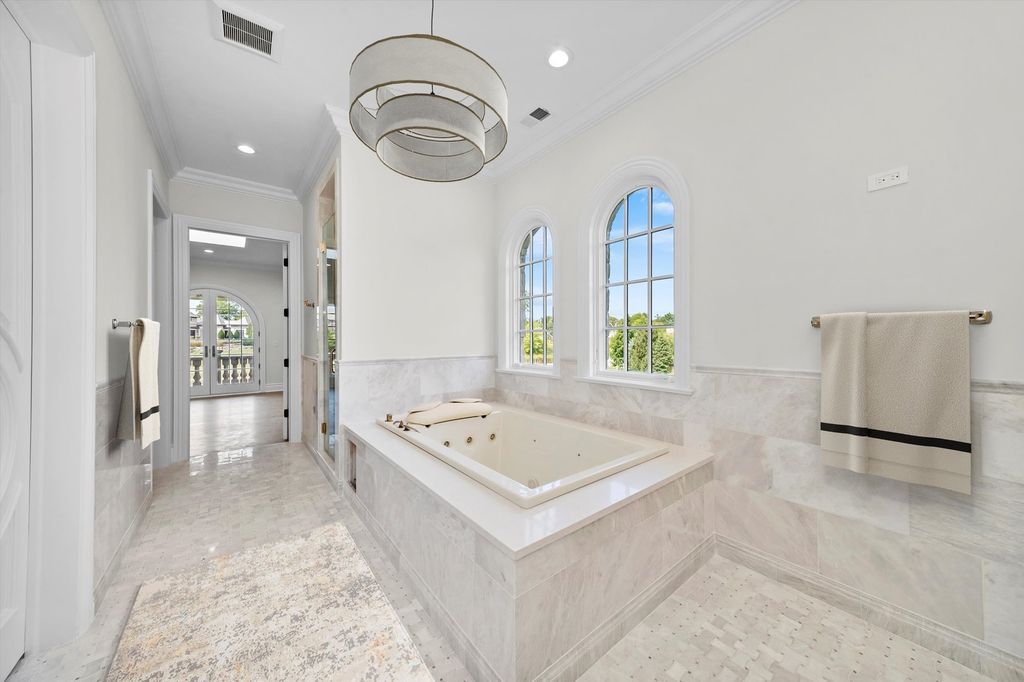 Inviting and Luxurious Custom Built Estate in Illinois with Timeless Architectural Details Listed for 6 33