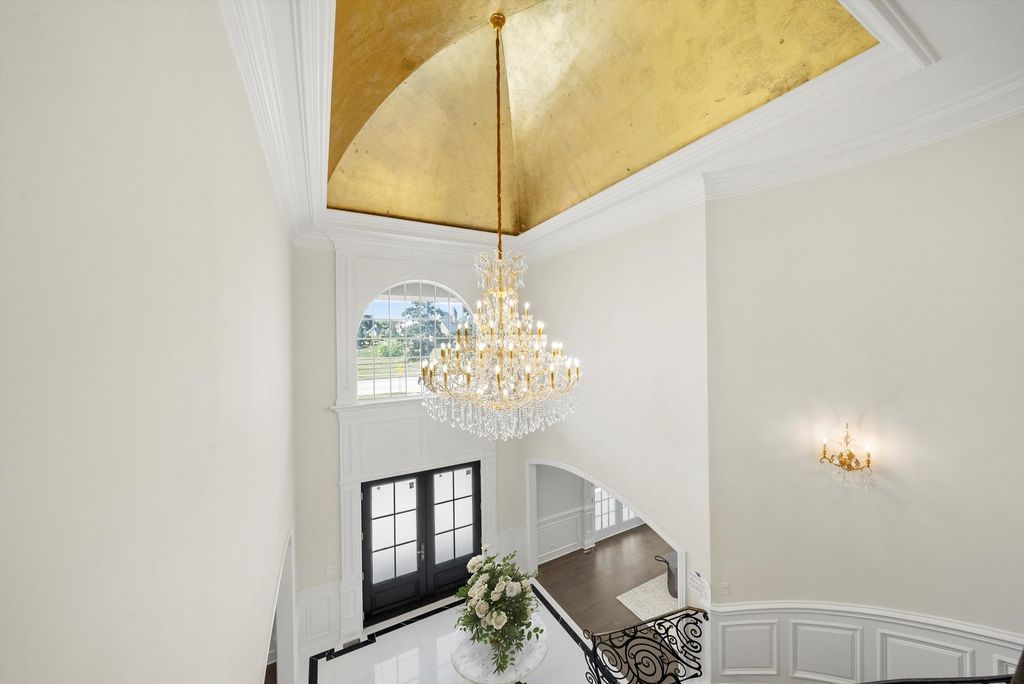 Inviting and Luxurious Custom Built Estate in Illinois with Timeless Architectural Details Listed for 6 4