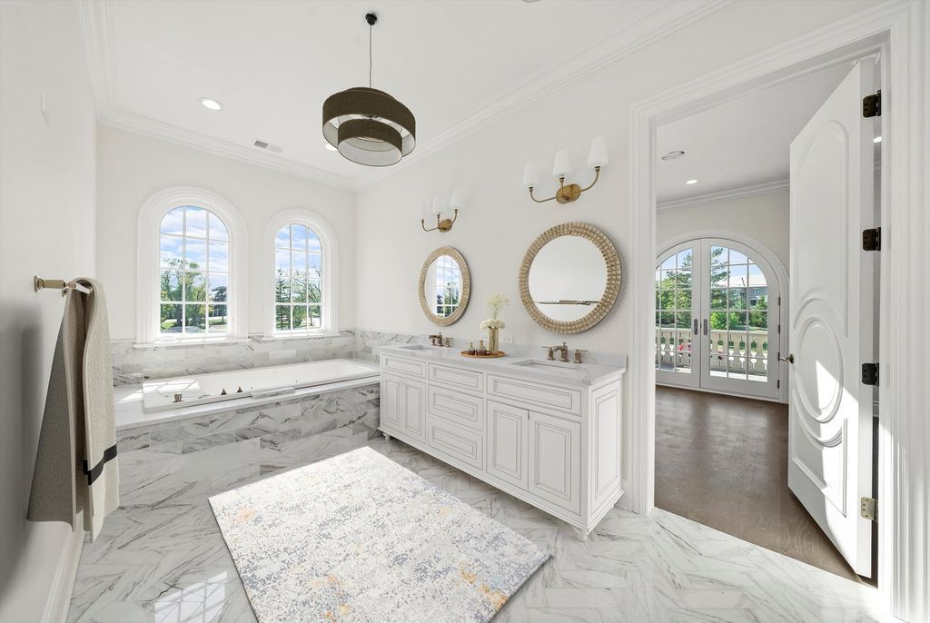 Inviting and Luxurious Custom Built Estate in Illinois with Timeless Architectural Details Listed for 6 41