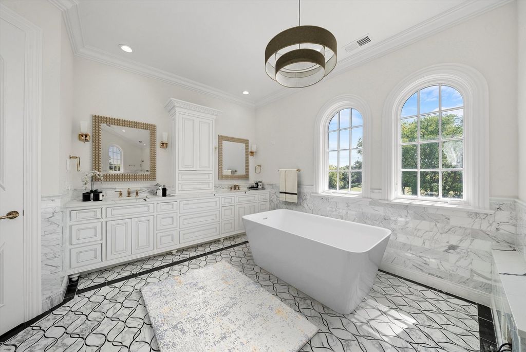 Inviting and Luxurious Custom Built Estate in Illinois with Timeless Architectural Details Listed for 6 45
