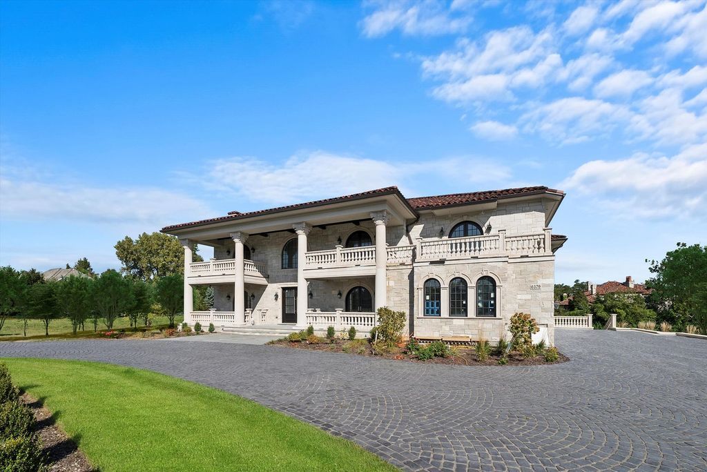 Inviting and Luxurious Custom Built Estate in Illinois with Timeless Architectural Details Listed for 6 58