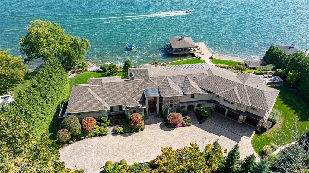 Luxury Waterfront Mansion with Prime Location on Canandaigua Lake Listed for 11.5 Million 1
