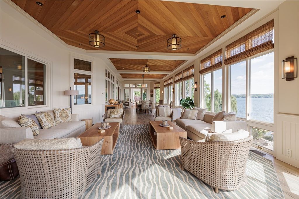 Luxury Waterfront Mansion with Prime Location on Canandaigua Lake Listed for 11.5 Million 13