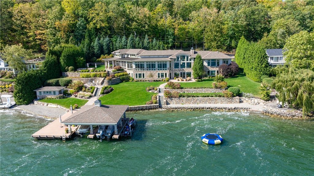 Luxury Waterfront Mansion with Prime Location on Canandaigua Lake Listed for 11.5 Million 2
